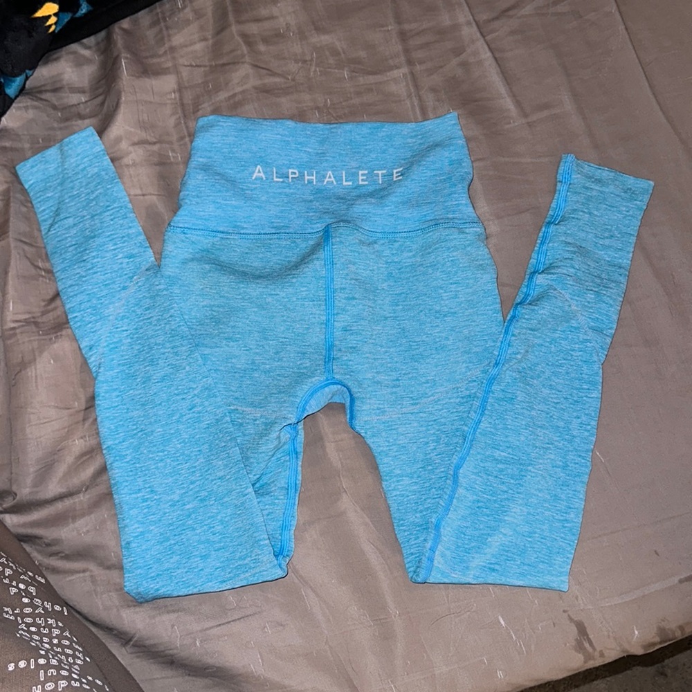 Alphalete OG Revival legging light blue